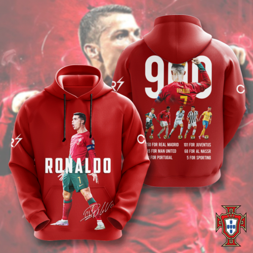 Cristiano Ronaldo X Portugal National Football Team 3d Apparel