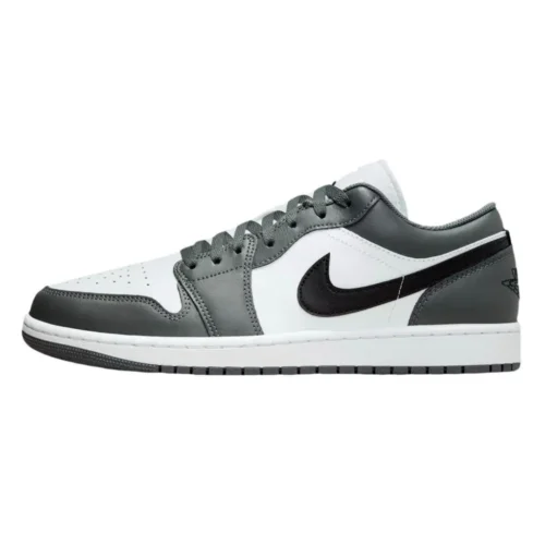 Nike | Air Jordan 1 Low White/Black-Iron Grey 553558-152 Men's