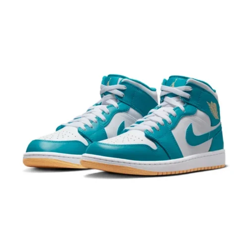 Jordan Air Jordan 1 Mid trendy mid top retro basketball shoes for men and women