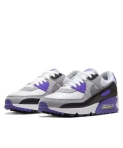 Nike Air Max 90 ‘UNC’ ‘Lucky Charms’ Men Women Running Shoes, Shock-absorbing Casual Fashionable Sports Sneakers, Purple