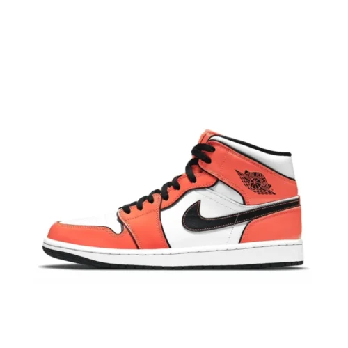 Nike Air Jordan 1 mid Men's and Women's Classic Retro Basketball Shoes Comfortable versatile sneakers AJ1
