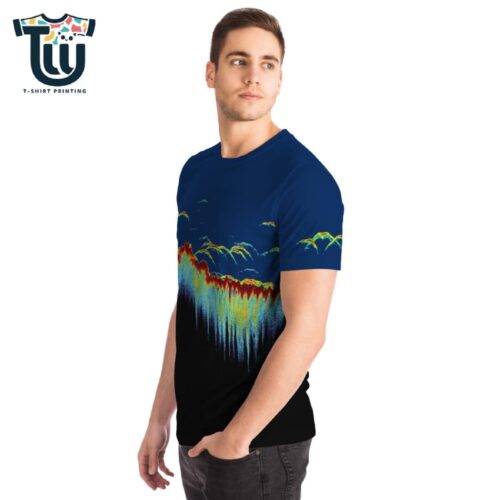 Sonar Scan 3d T-shirt